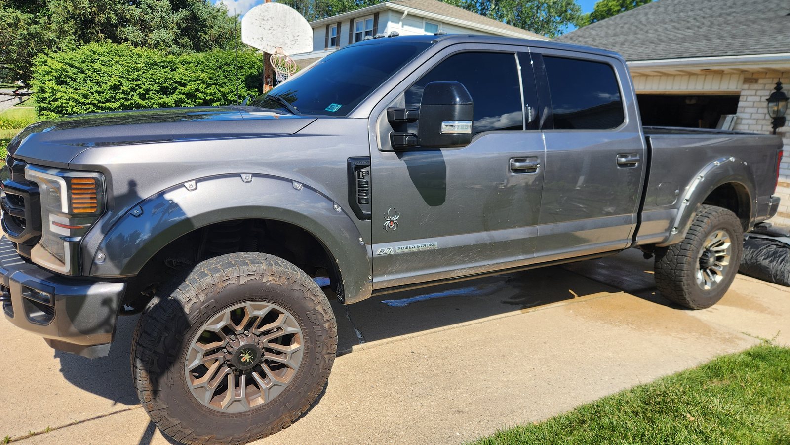 Truck exterior before detailing